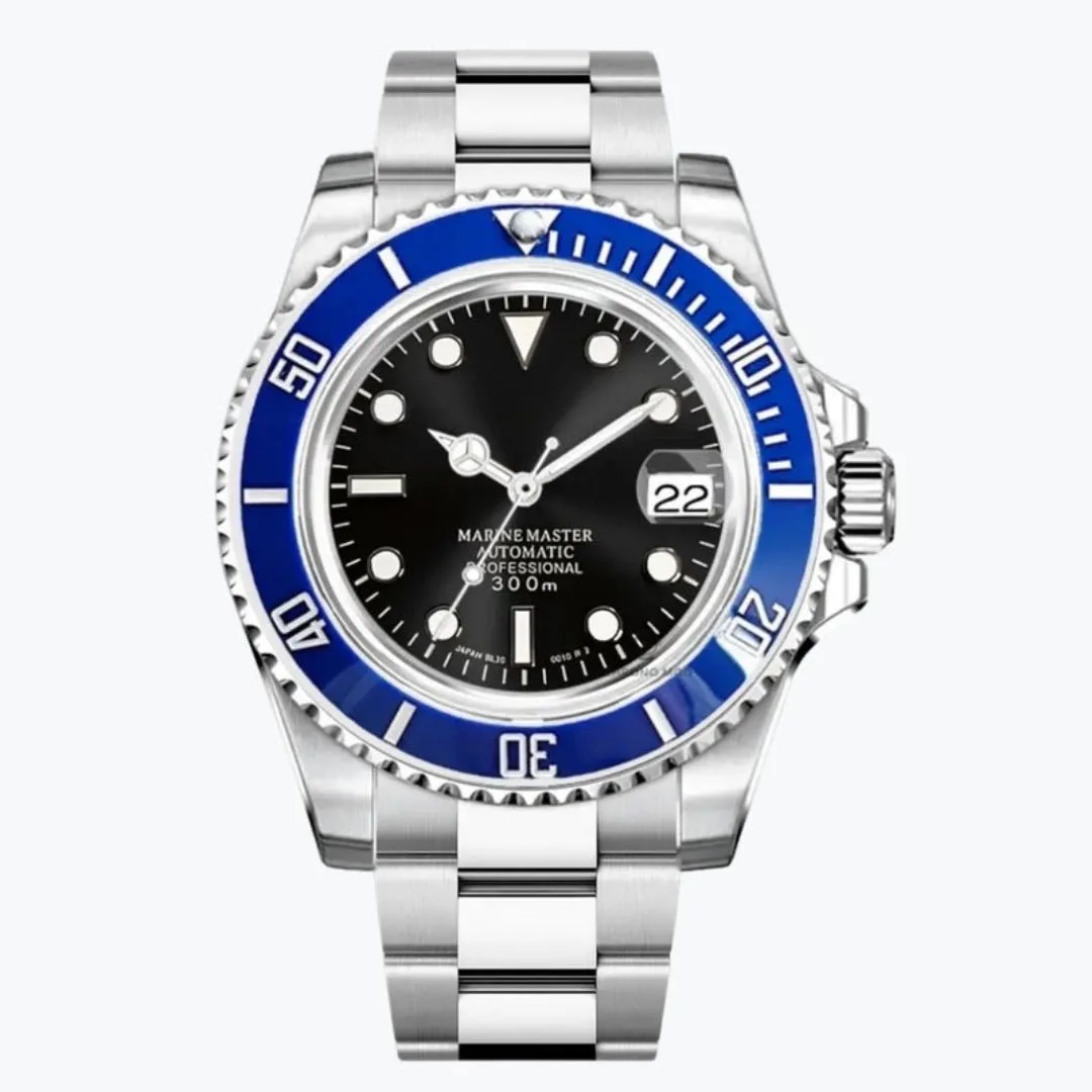 CUSTOM SEIKOSUB EDITION MARINE MASTER BLUE BEAM MOD