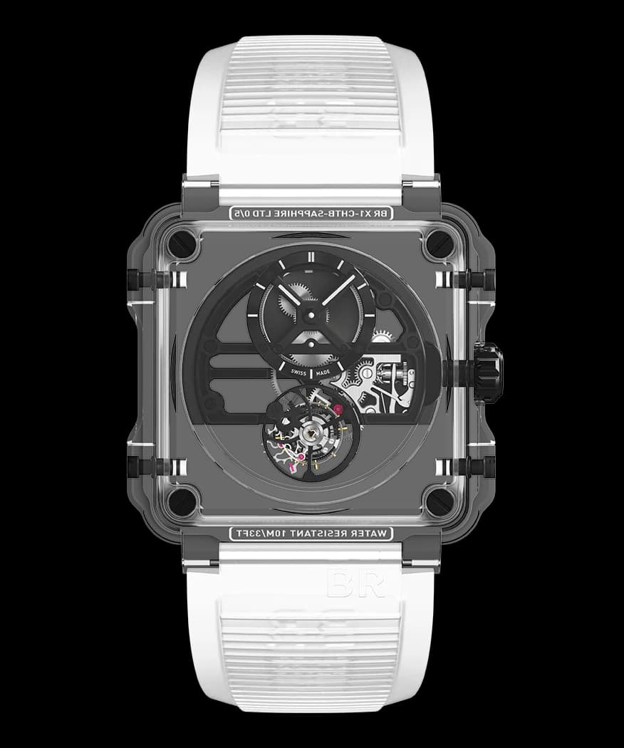BR-X1 TOURBILLON SKELETON SAPPHIRE BLACK
