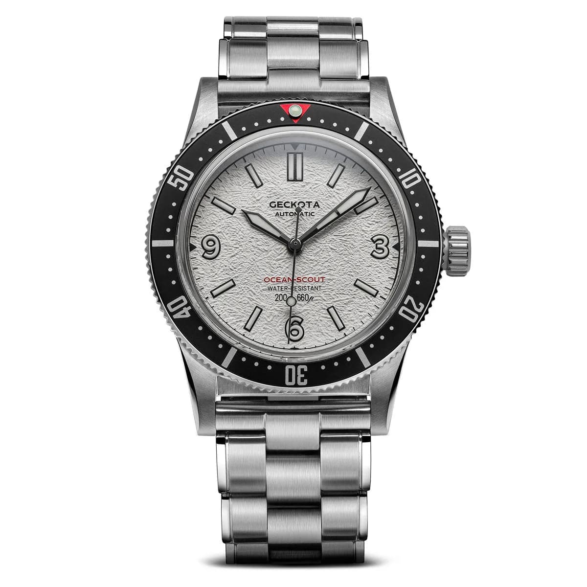 Ocean-Scout Dive Watch Ice White