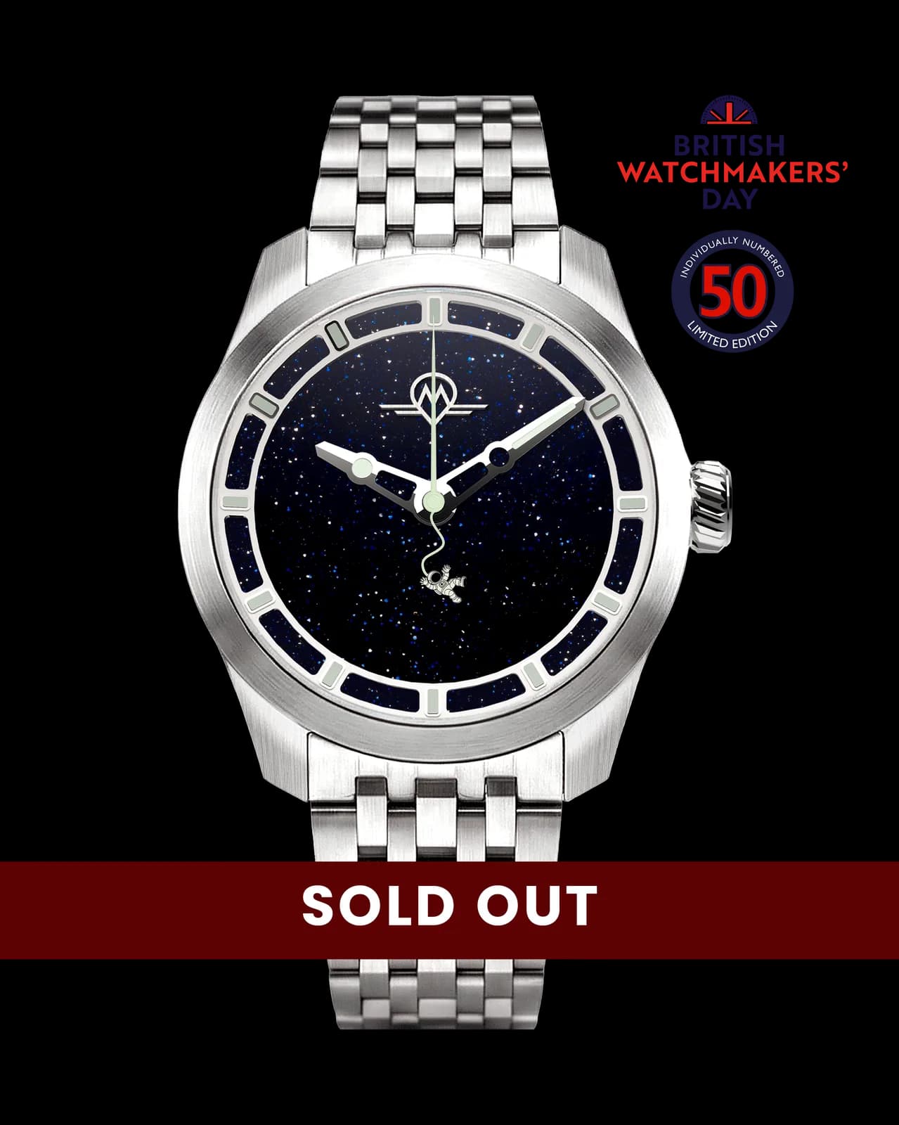 Monro Luna Adventure MLA-LIS Lost In Space, 9039 Automatic Watch, 39mm Stainless Steel