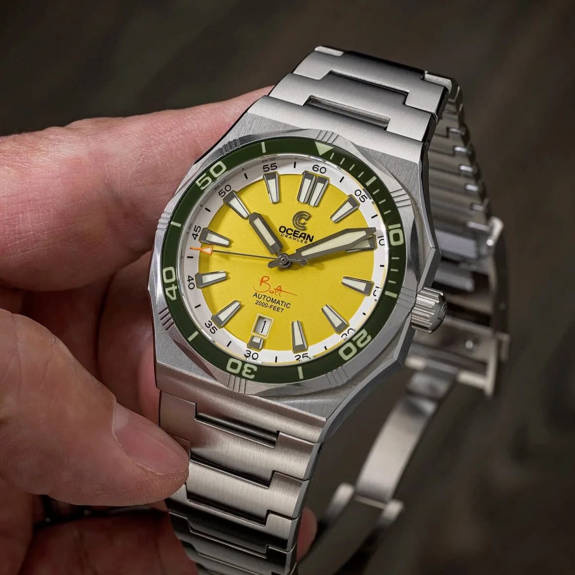 Ocean Crawler Bolt - Prototype - Yellow