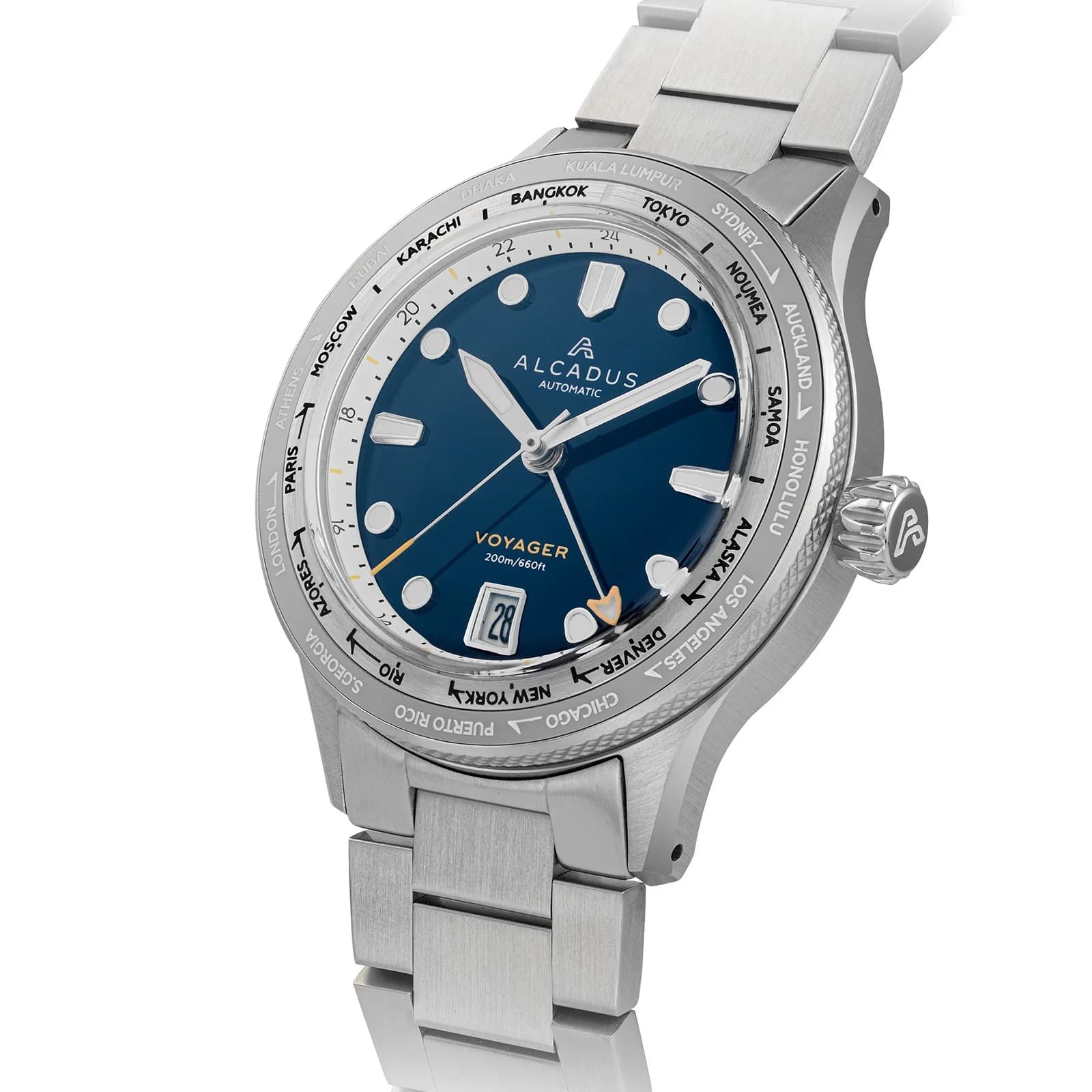 Voyager Worldtimer GMT – Midnight Navy