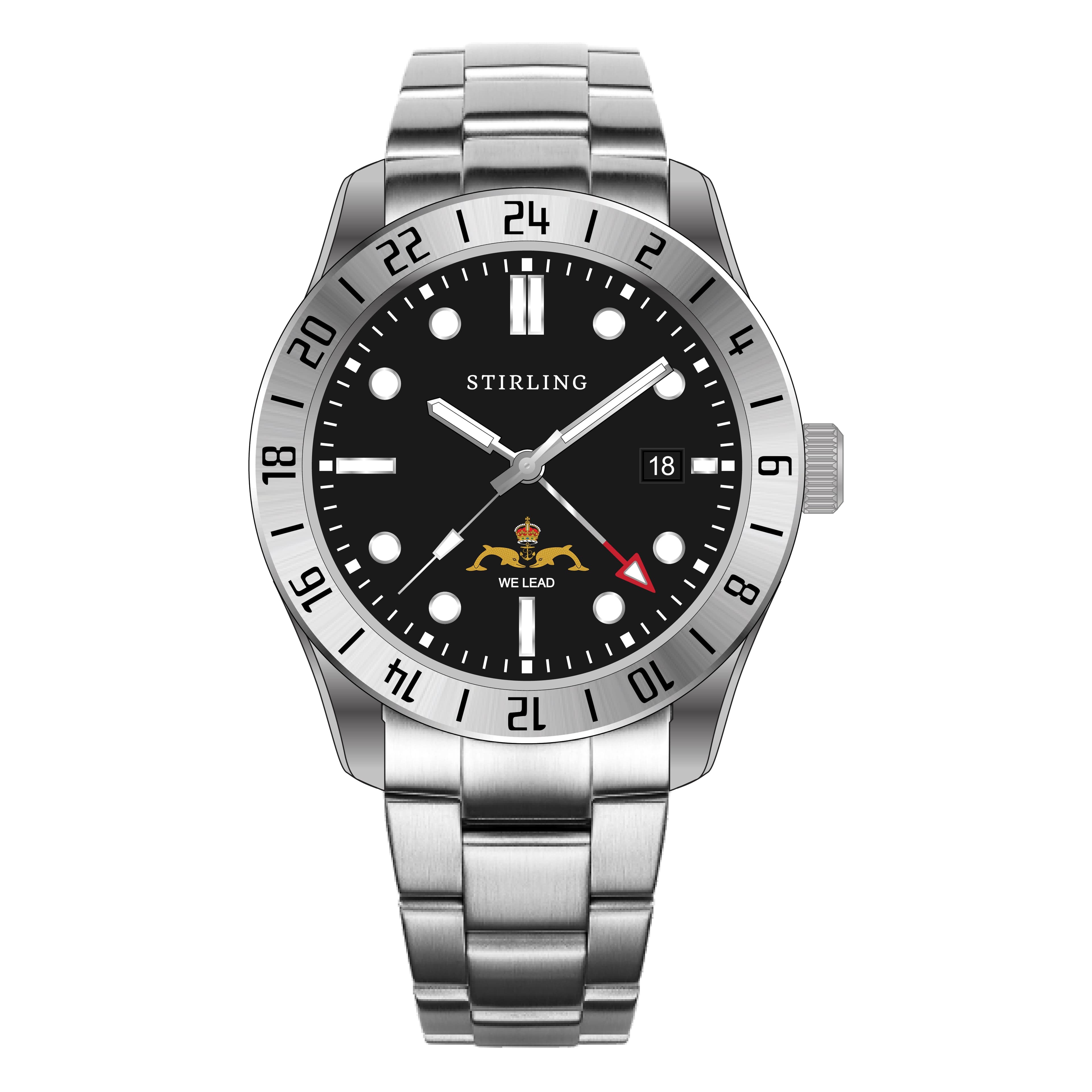 Royal Navy - Sub x Upham Quartz - Steel