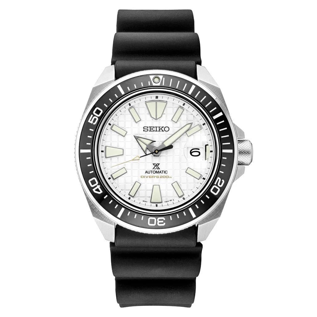 Seiko King Samurai With White Dial #SRPE37