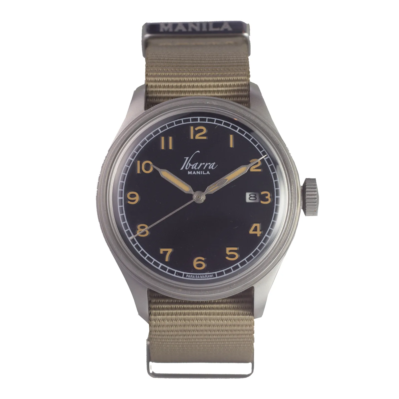 Soldado Automatic Field Watch (Black Dial)