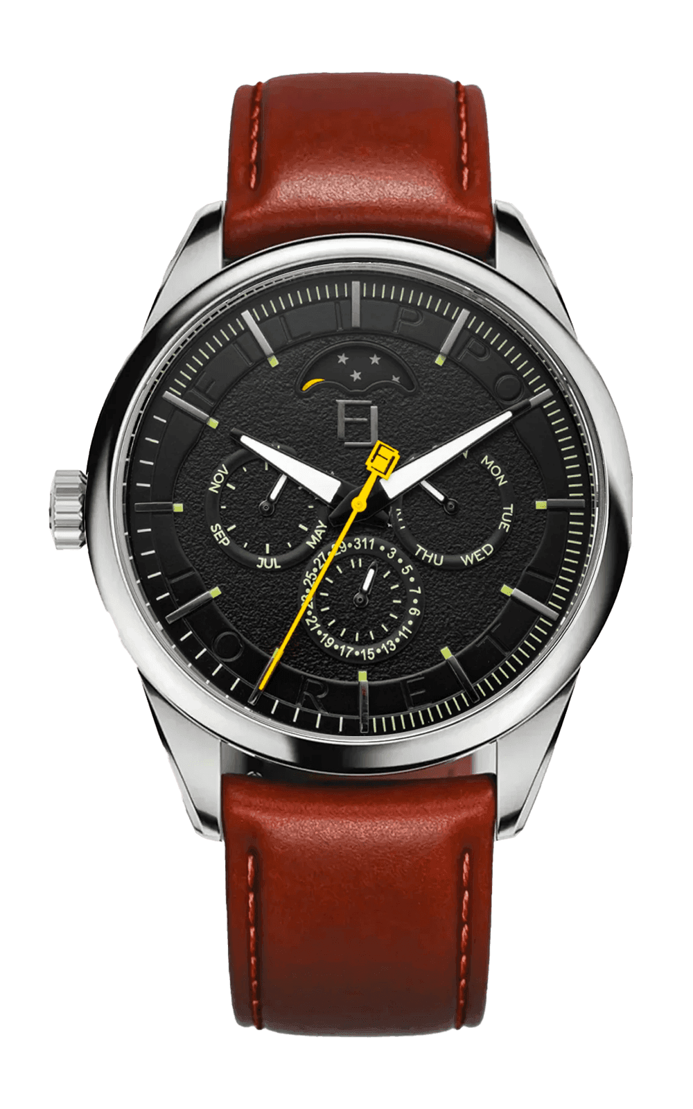 Fase Lunare NightRay Brown Leather