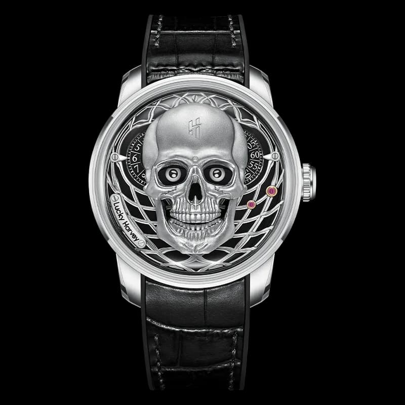 Craftsmanship Series Silver Skull Limited Edition Automatic Watch