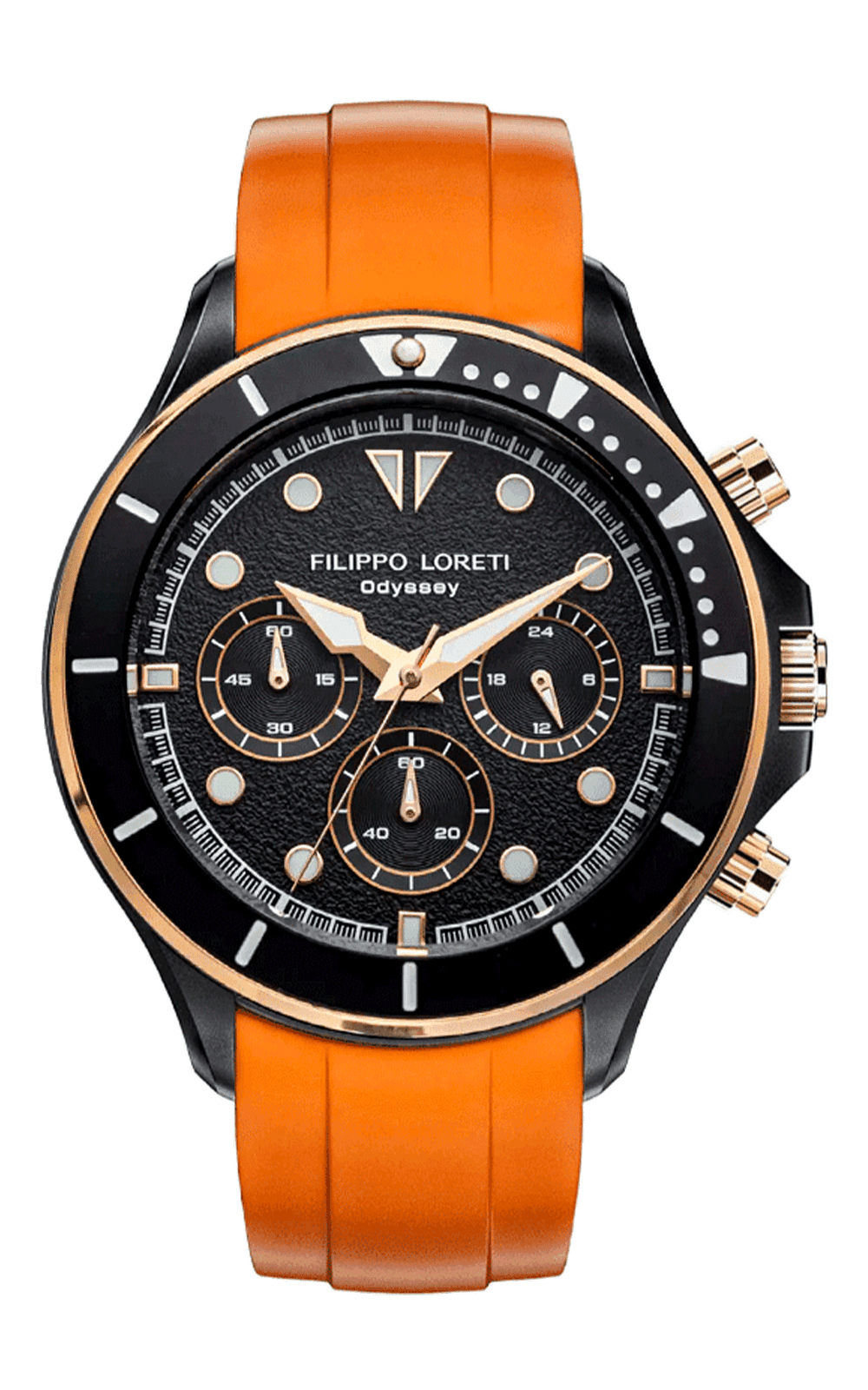 Odyssey Rose Gold Regatta Chrono Tiger