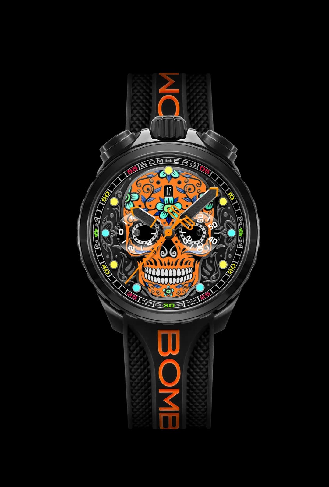SUGAR SKULL ORANGE