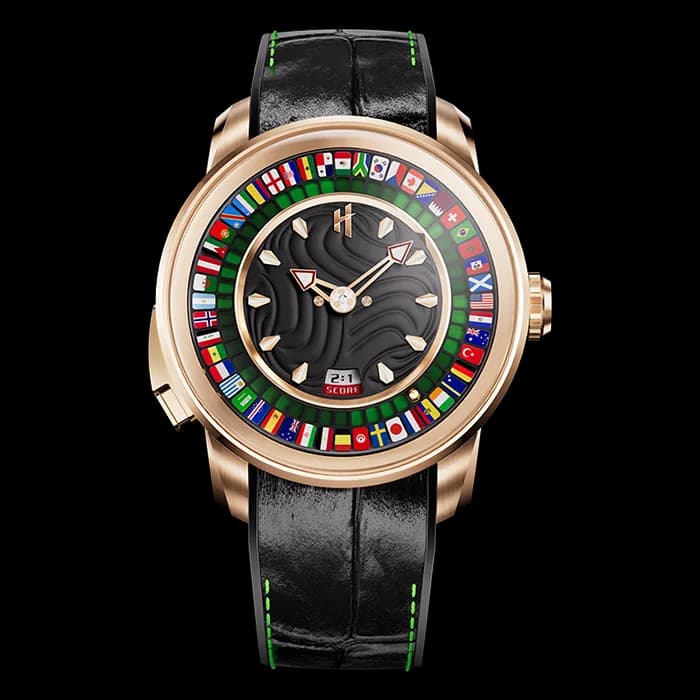 Sports Series Rose Gold World Football Limited Edition Automatic Watch