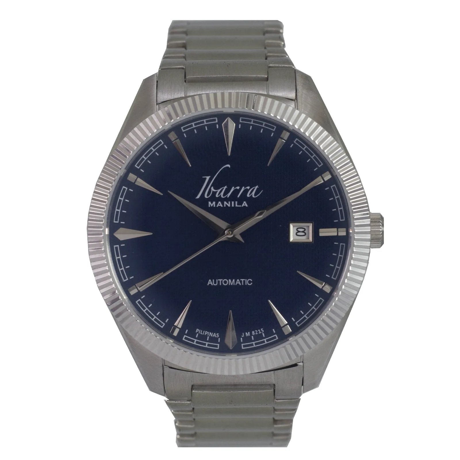 Rizal 40MM Automatic Steel Watch (Blue Dial)