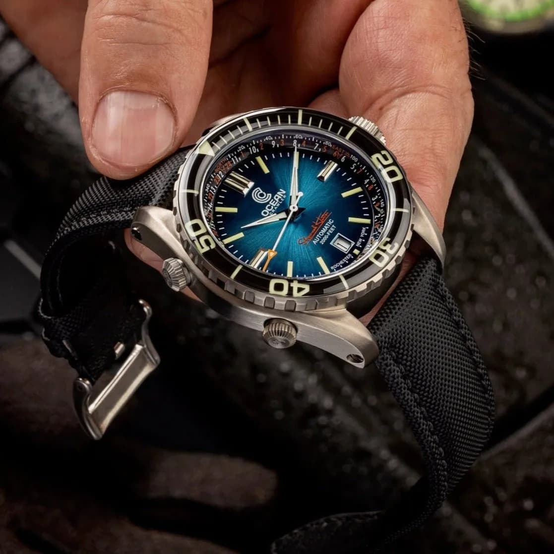 Ocean Crawler Navigator - Blue dial - Store sample