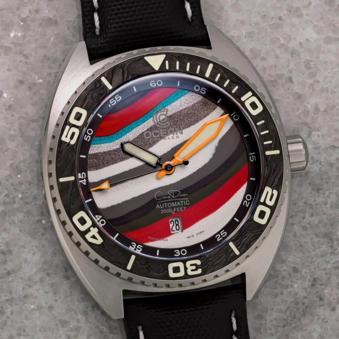 Ocean Crawler Core Diver - Fordite - Unique piece - Torque Titan