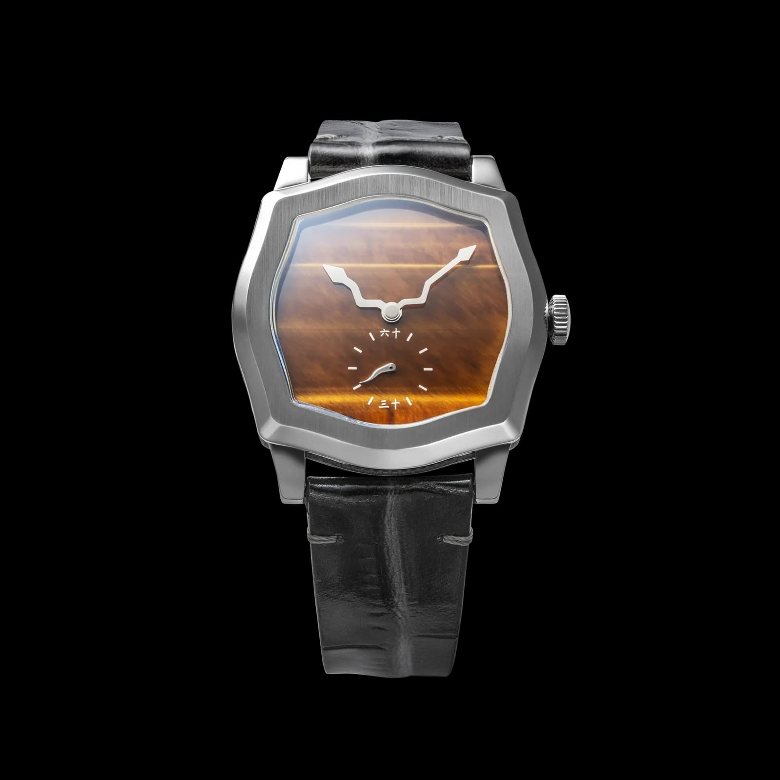 Feynman Q - Tiger's Eye Steel