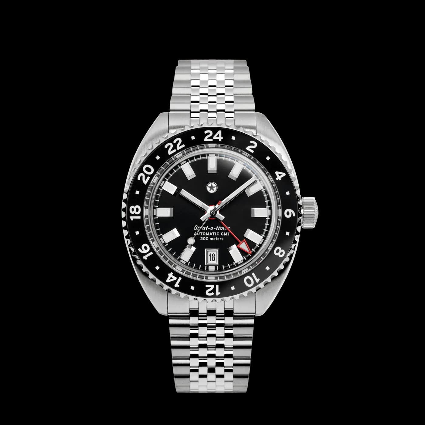 Strat-O-Timer GMT: Black Tie