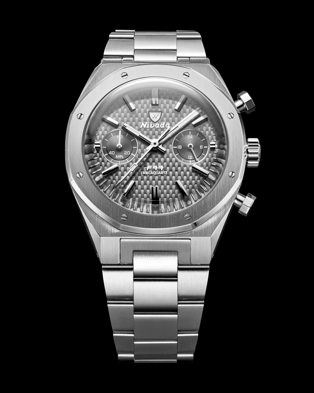 F77 SST CHRONO MECAQUARTZ GREY MK2 - 38MM
