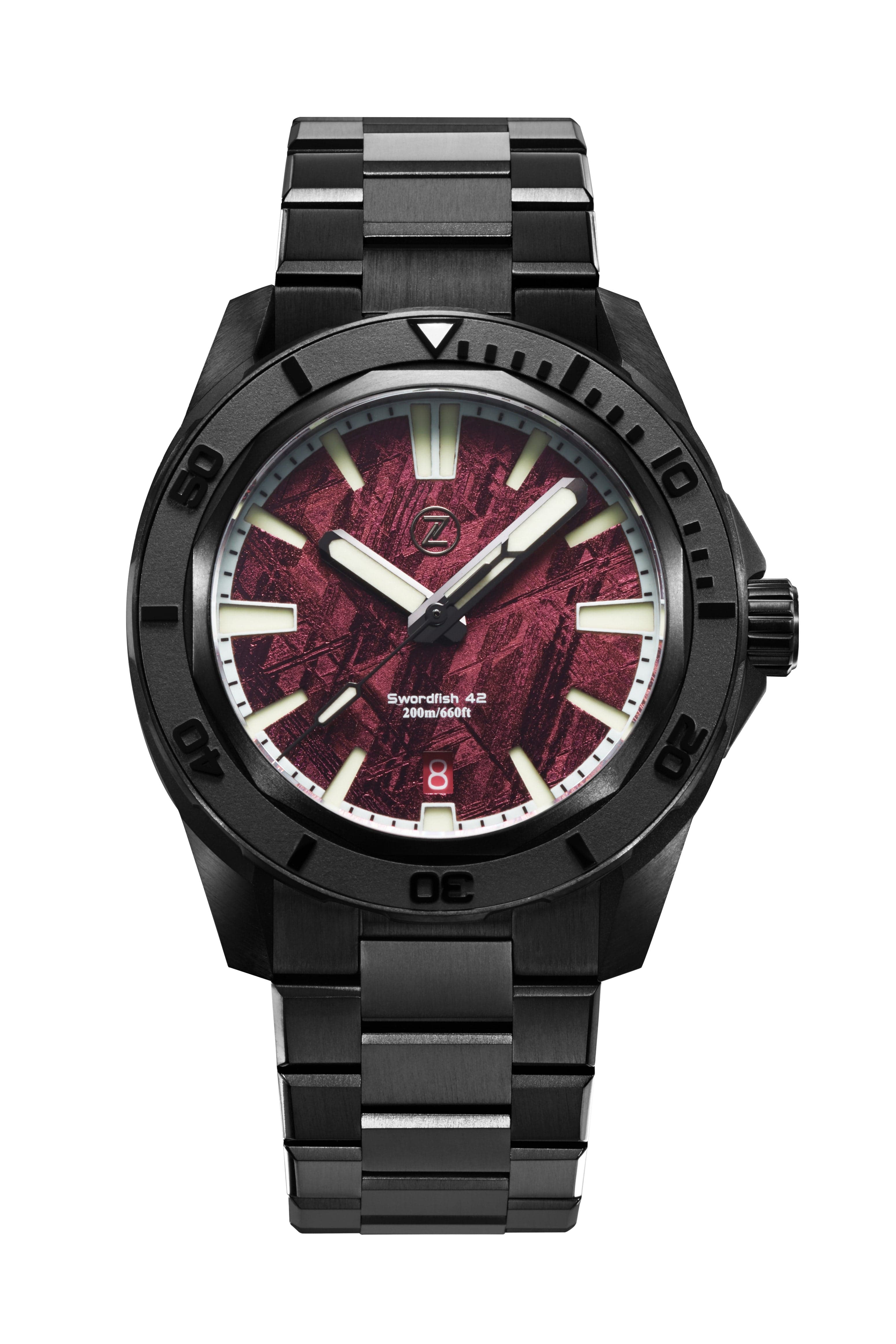 Swordfish 42mm Ti 'Blood Moon'