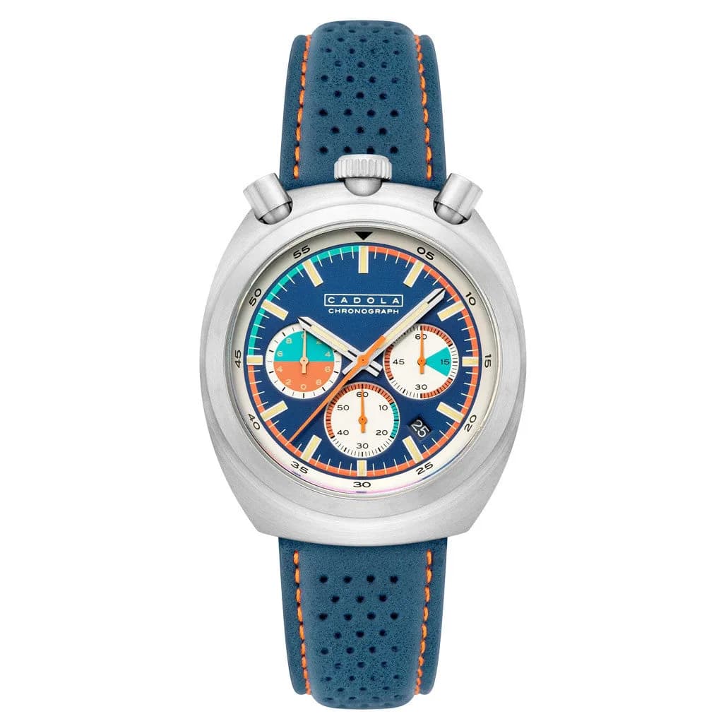 Cadola Testa Di Toro Chronograph In Ignition Blue #CD-1058-02