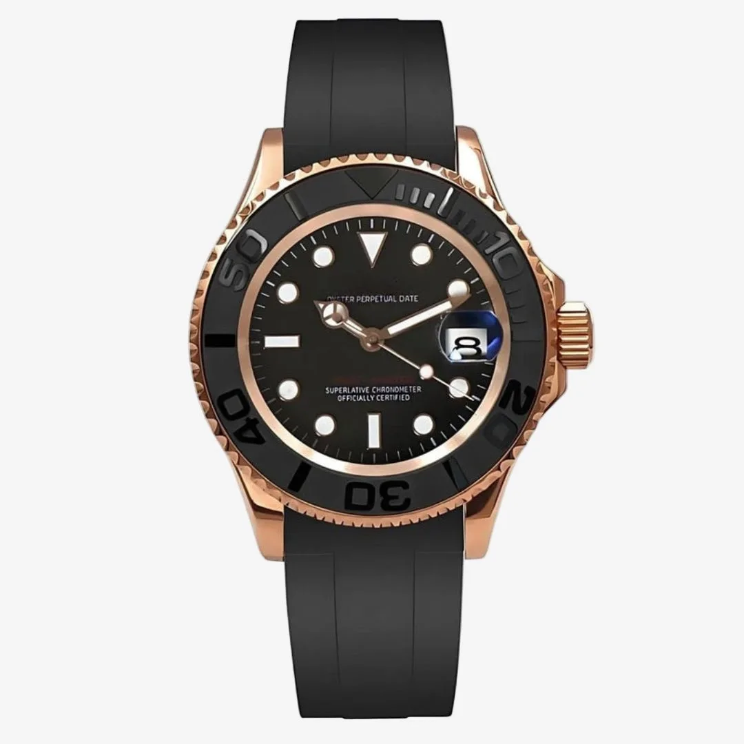 CUSTOM SEIKOSUB EDITION YACHT MASTER ROSE GOLD MOD