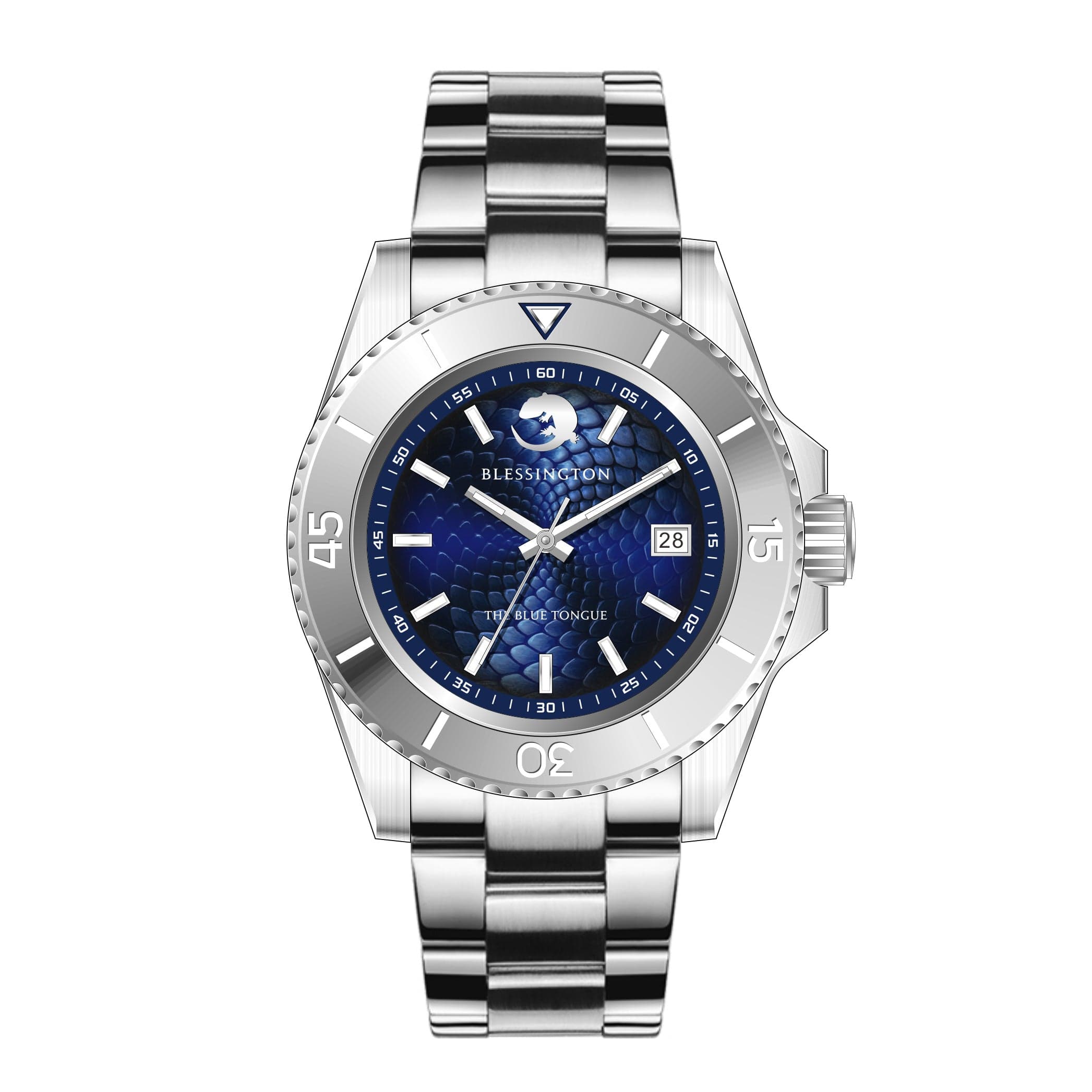 The Blue Tongue - Tungsten 42mm