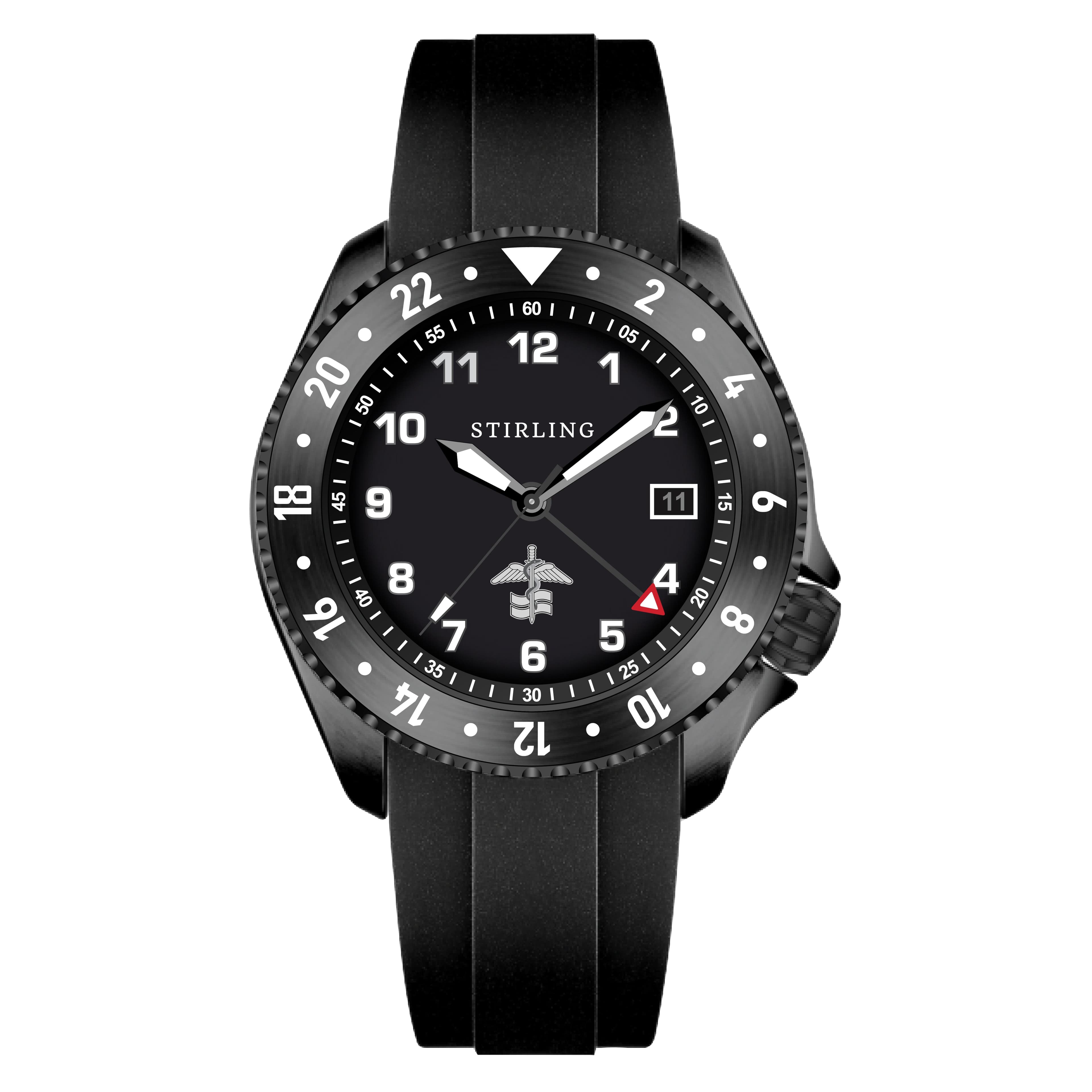 MAB 11 x Durrant GMT Quartz - Black/White