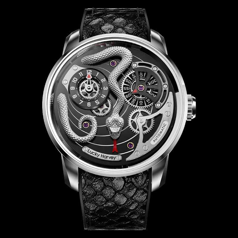 Craftsmanship Series Silver Snake Automatic Watch