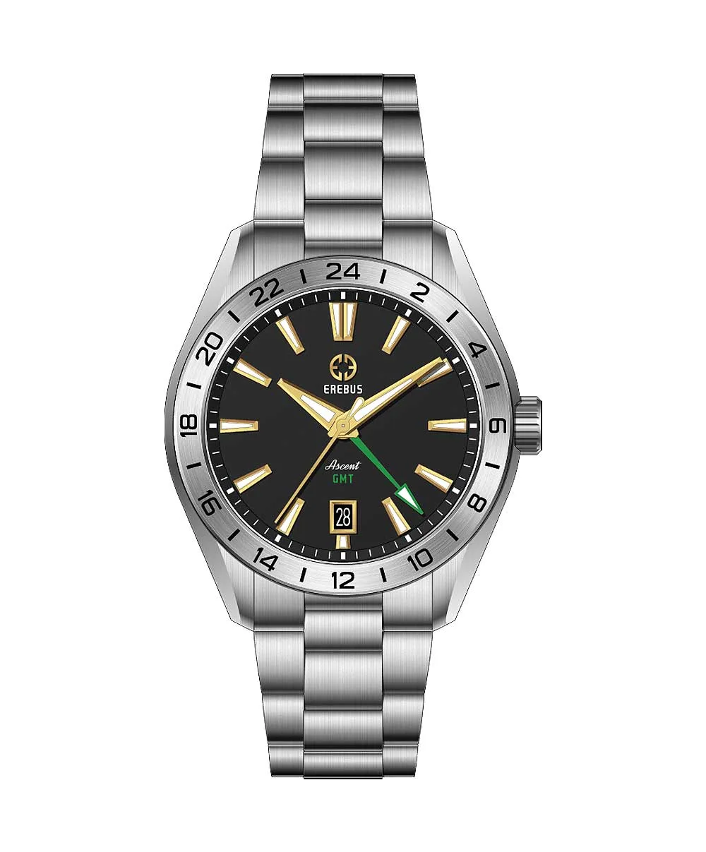 Ascent 40 GMT Black Gilt