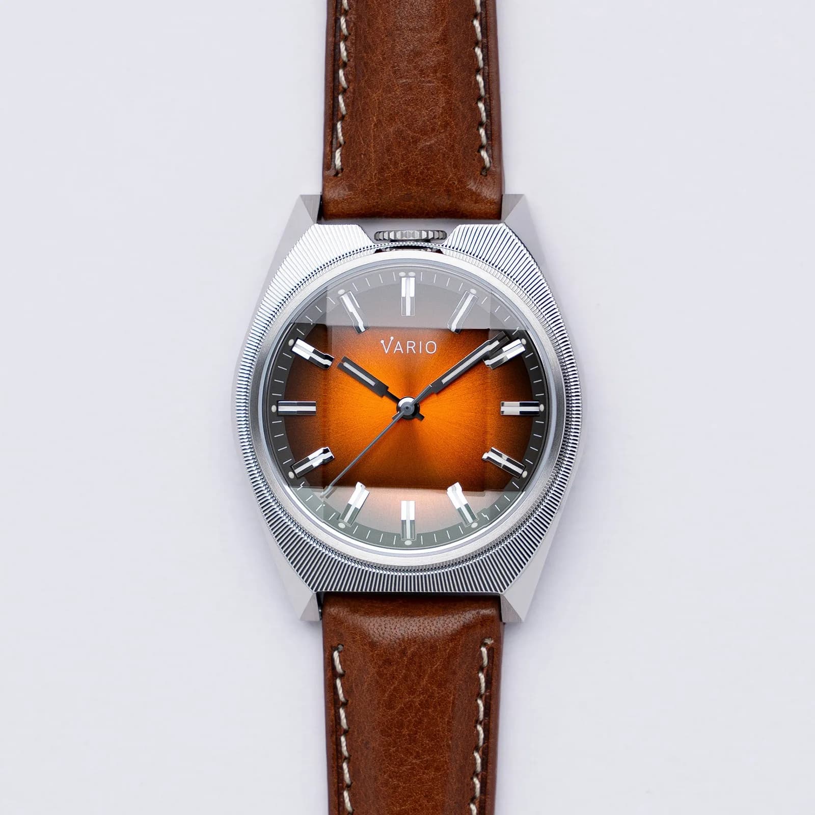 Vario Futurist Watch Sunburst Orange Fume Watch