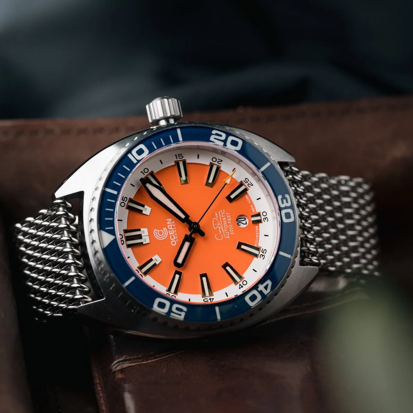 Ocean Crawler Core Diver V3 - Orange/Blue - Prototype