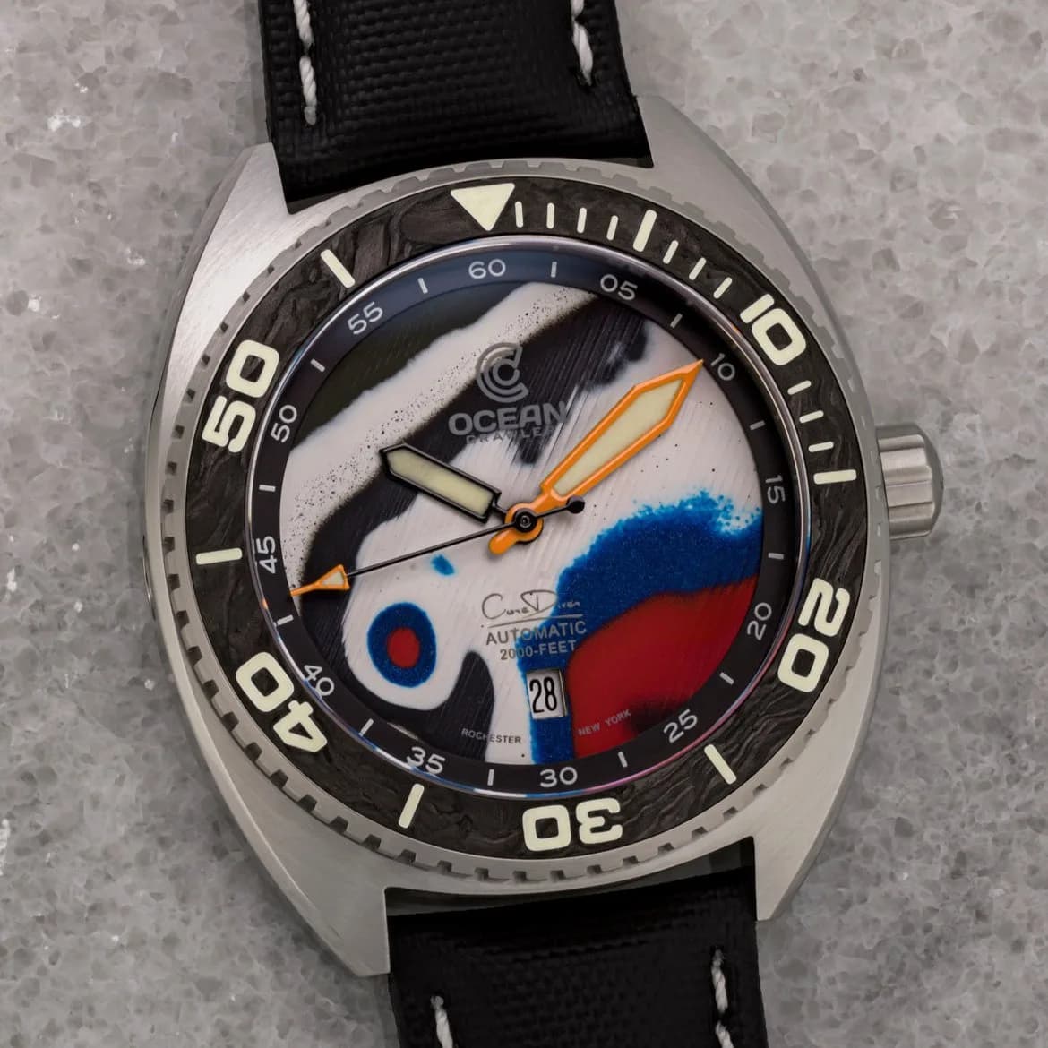 Ocean Crawler Core Diver - Fordite - Unique piece - Assembly Line Legend