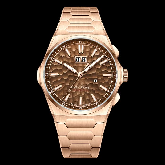 Sound Of Nature Big Date Rose Gold Hammer Chiming Limited Edition Automatic Watch