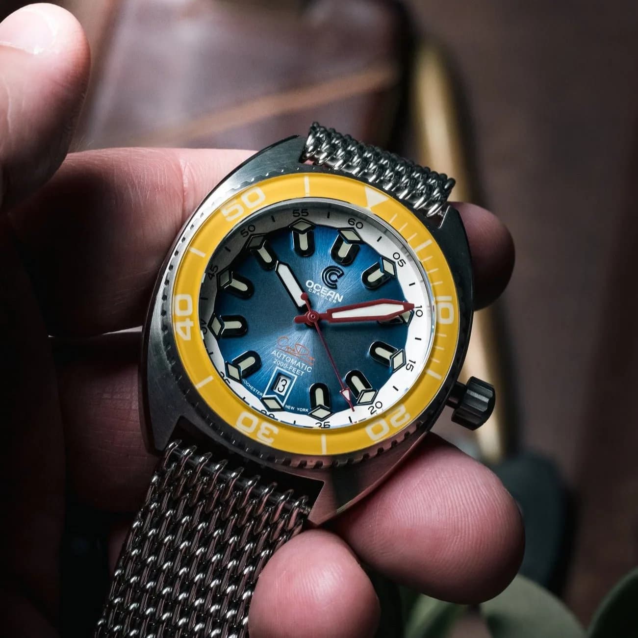 Ocean Crawler Core Diver V4 - Blue/Yellow - Prototype
