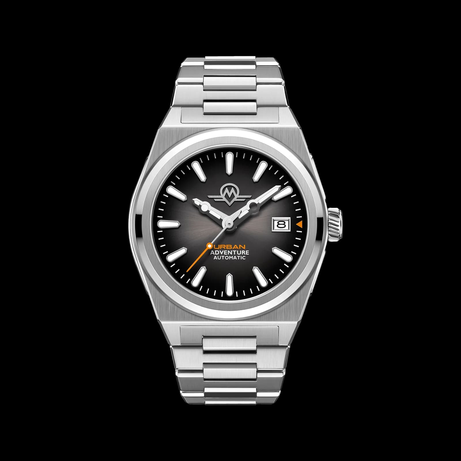 Monro Urban Adventure MUA-A1, Automatic, 40mm Stainless Steel, Grey Dial