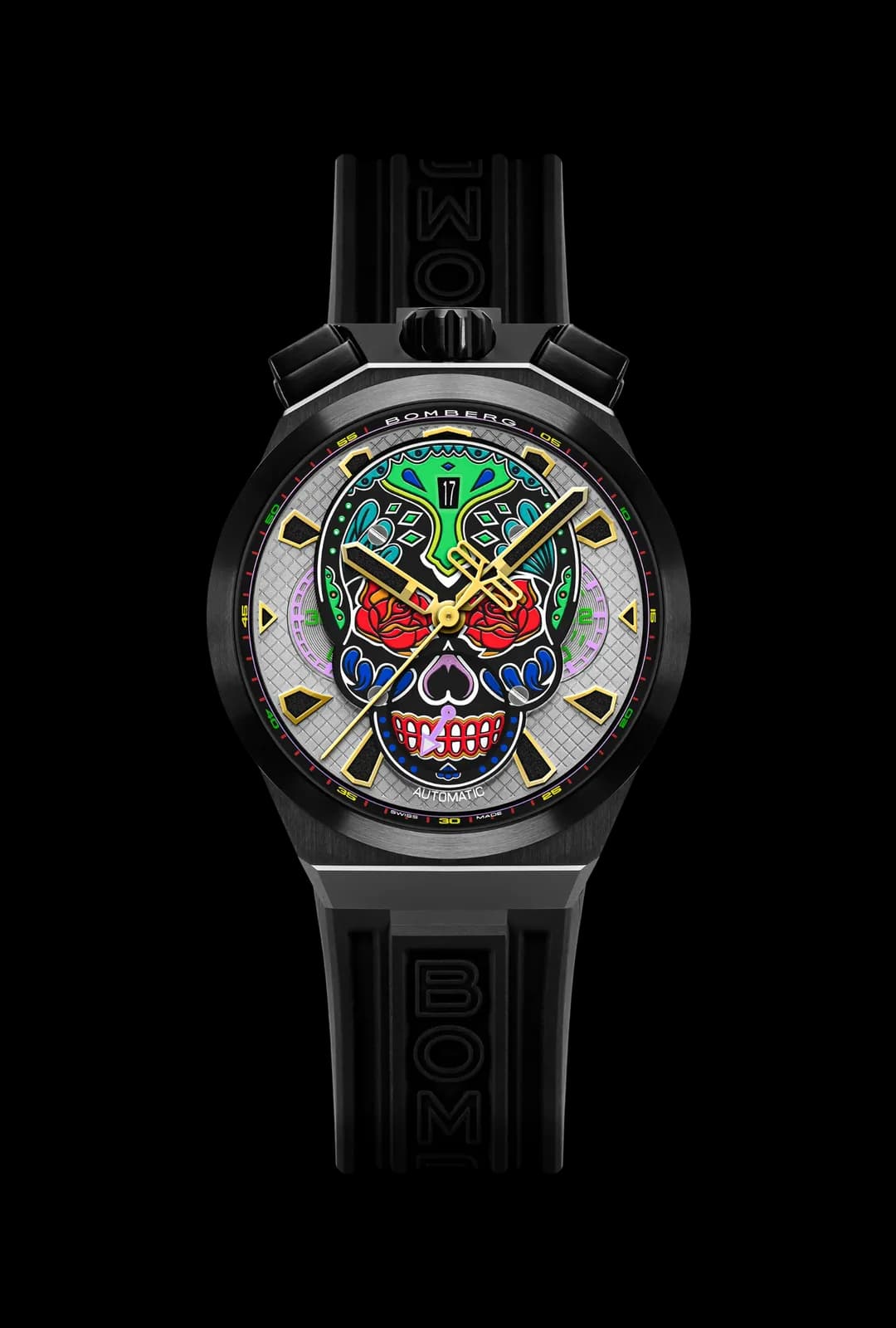 CHRONO SKULL THROWBACK EDITION - COLORIDO BLACK