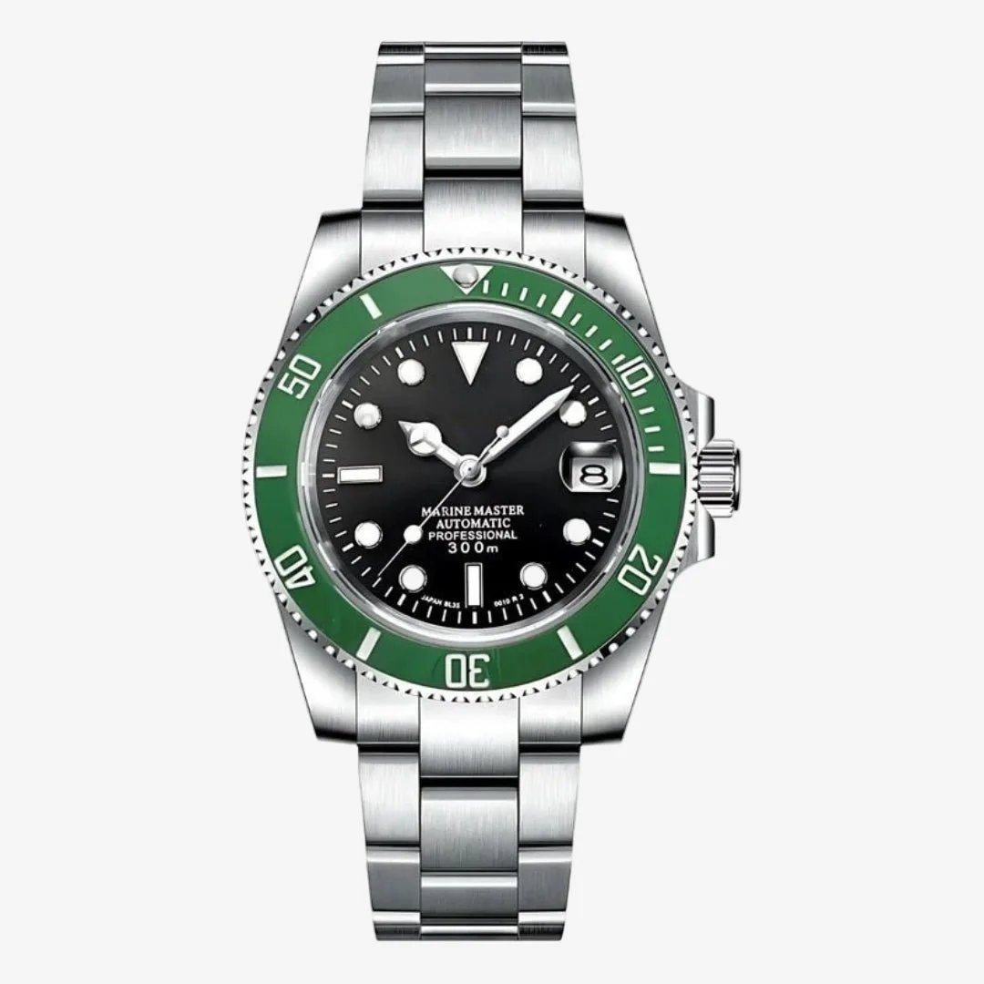 CUSTOM SEIKOSUB EDITION MARINE MASTER CERAMIC KERMIT MOD