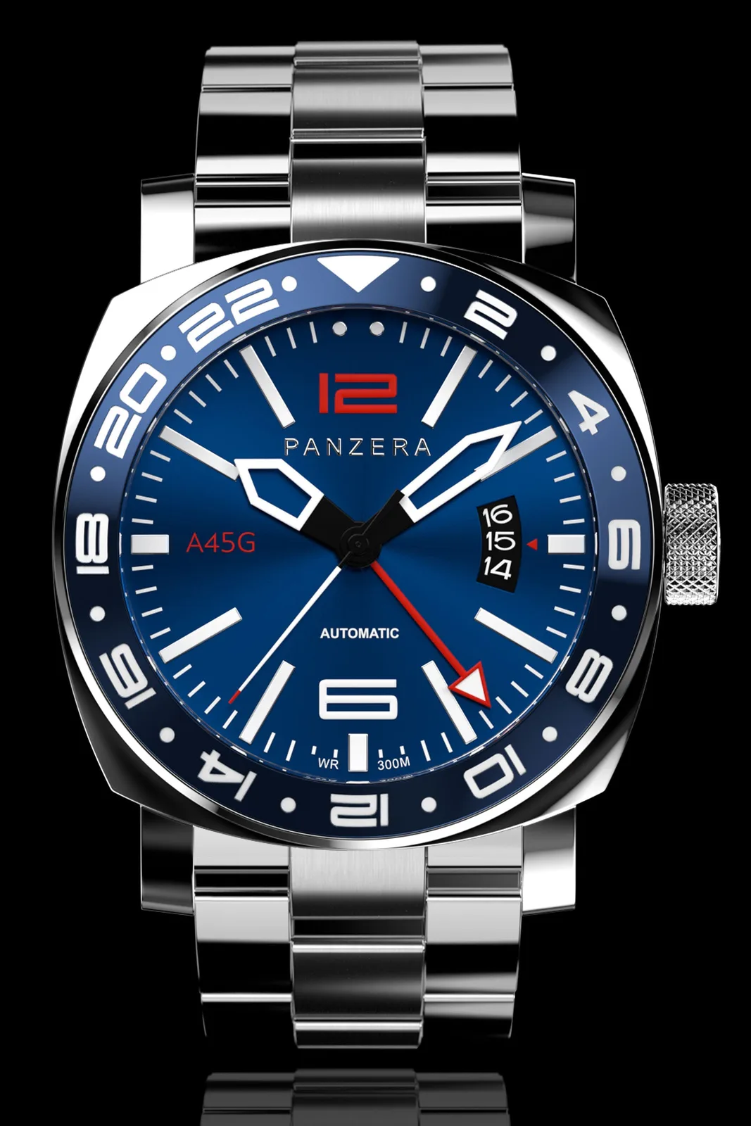 PANZERA WATCHES Aquamarine 45G