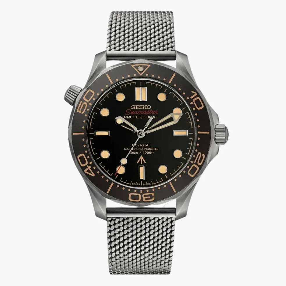 CUSTOM SPEEDMASTER MOD JAMES BOND 007 EDITION