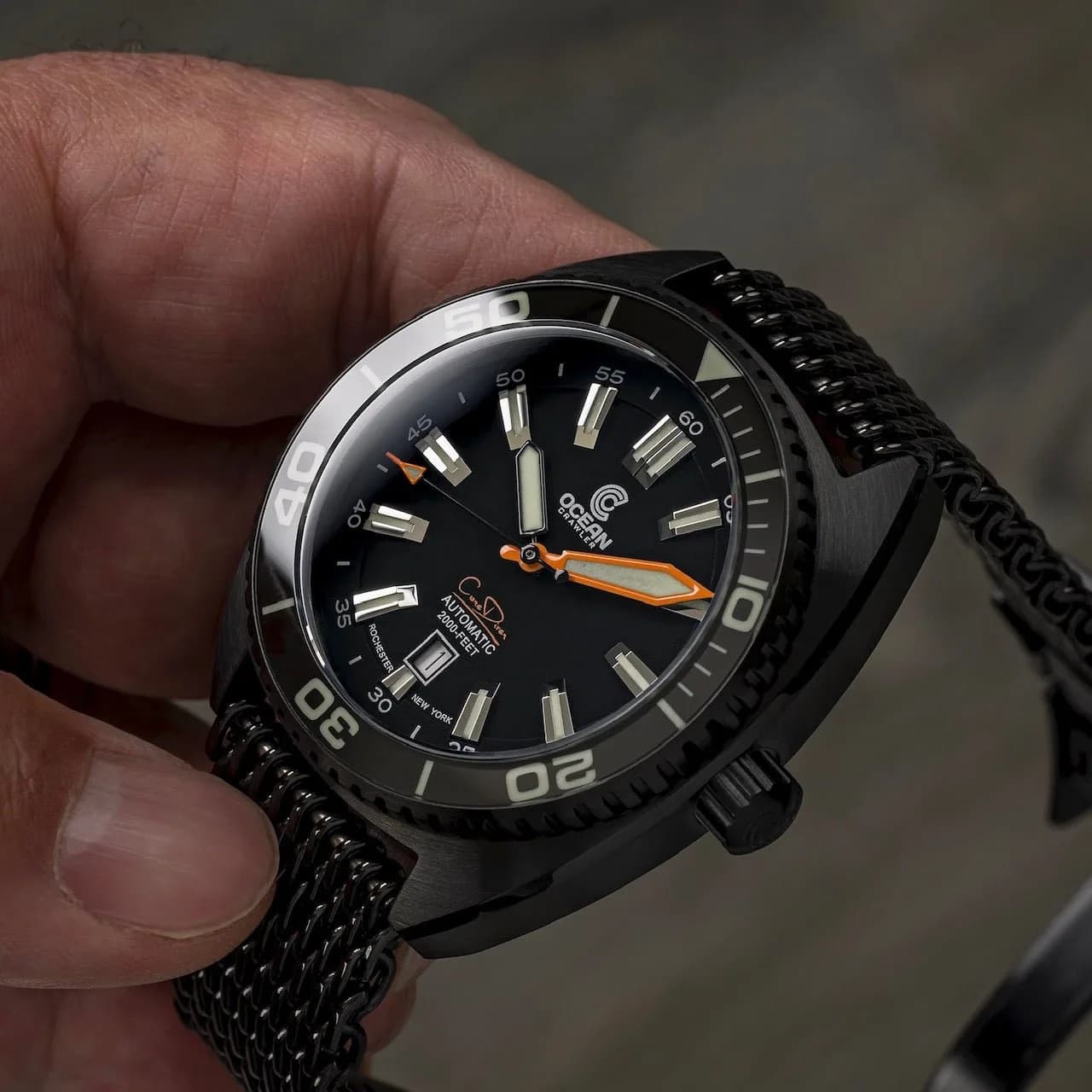 Ocean Crawler Core Diver - Prototype - Ultra Black