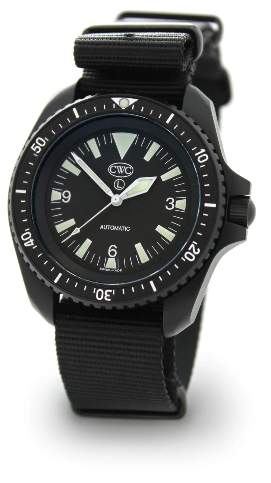 CWC Automatic Divers Watch Mk.2 Black (SF300 AS120)