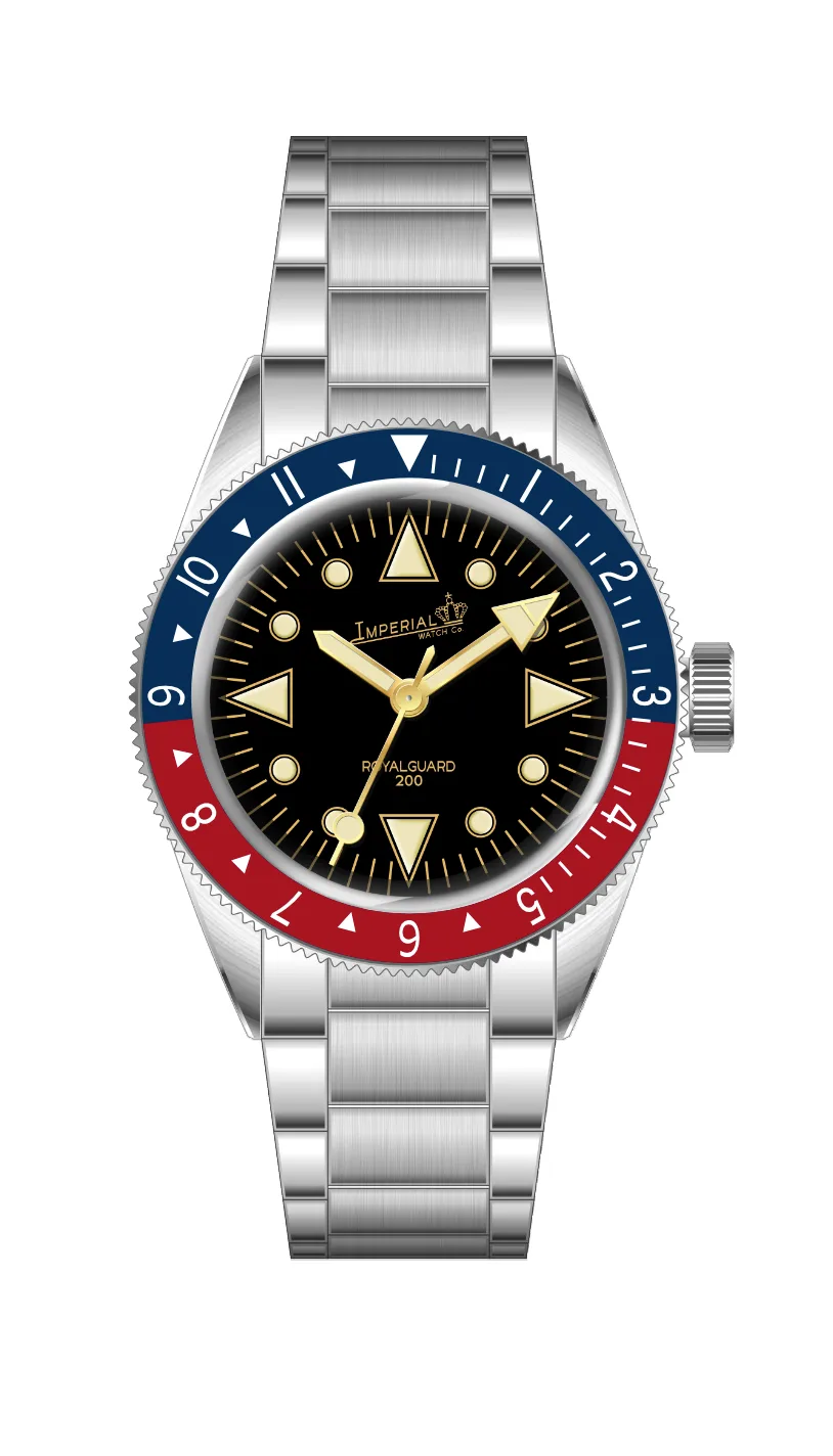 Imperial Watch Co. X Odokadolo Collab - "Crimson Sky"
