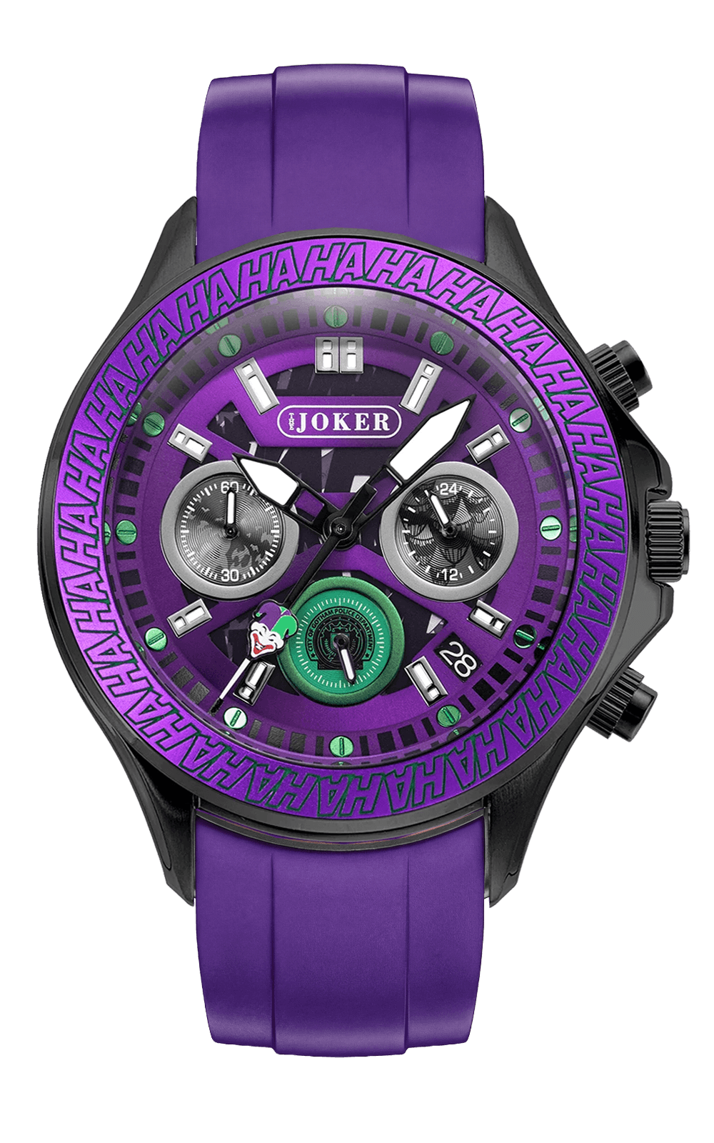The Joker Chaos Timekeeper - Purple & Green Editions