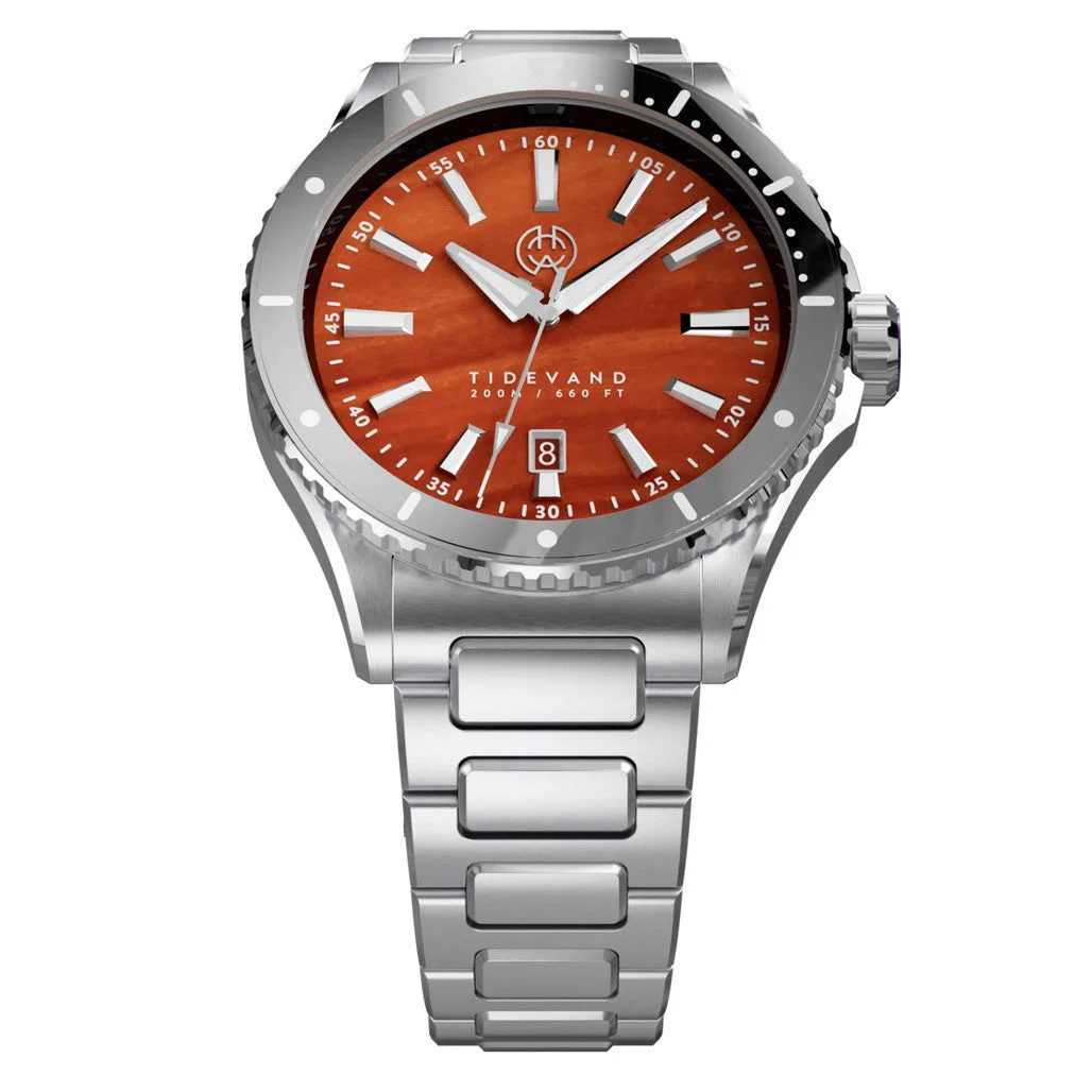 Henry Archer Tidevand Element Automatic Watch With Ignis Dial #HAC-TDE-IGN-CGR