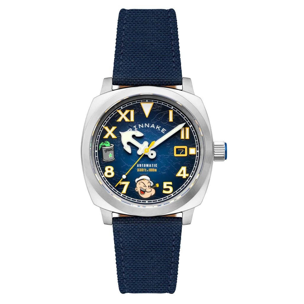 Spinnaker Hull California Dial Popeye Sailors And Sweethearts LE Watch In Navy #SP-5169-01