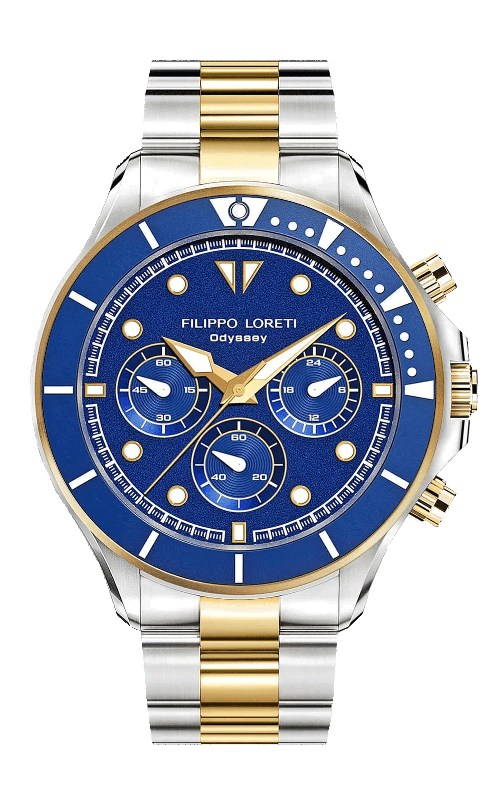 Odyssey Two Tone Gold Blue Link