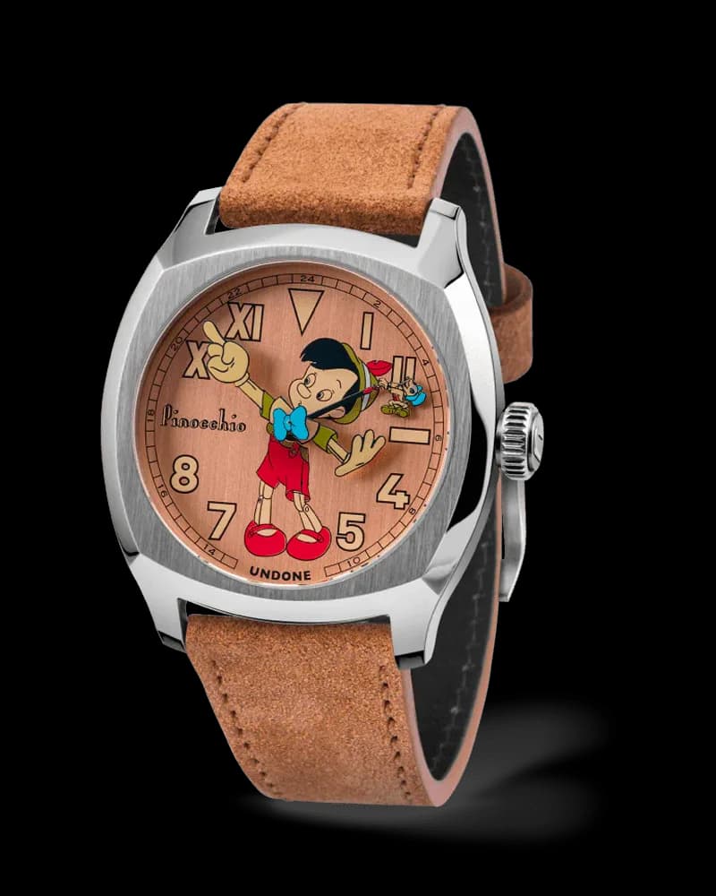 UNDONE Disney Pinocchio Terra GMT Automatic