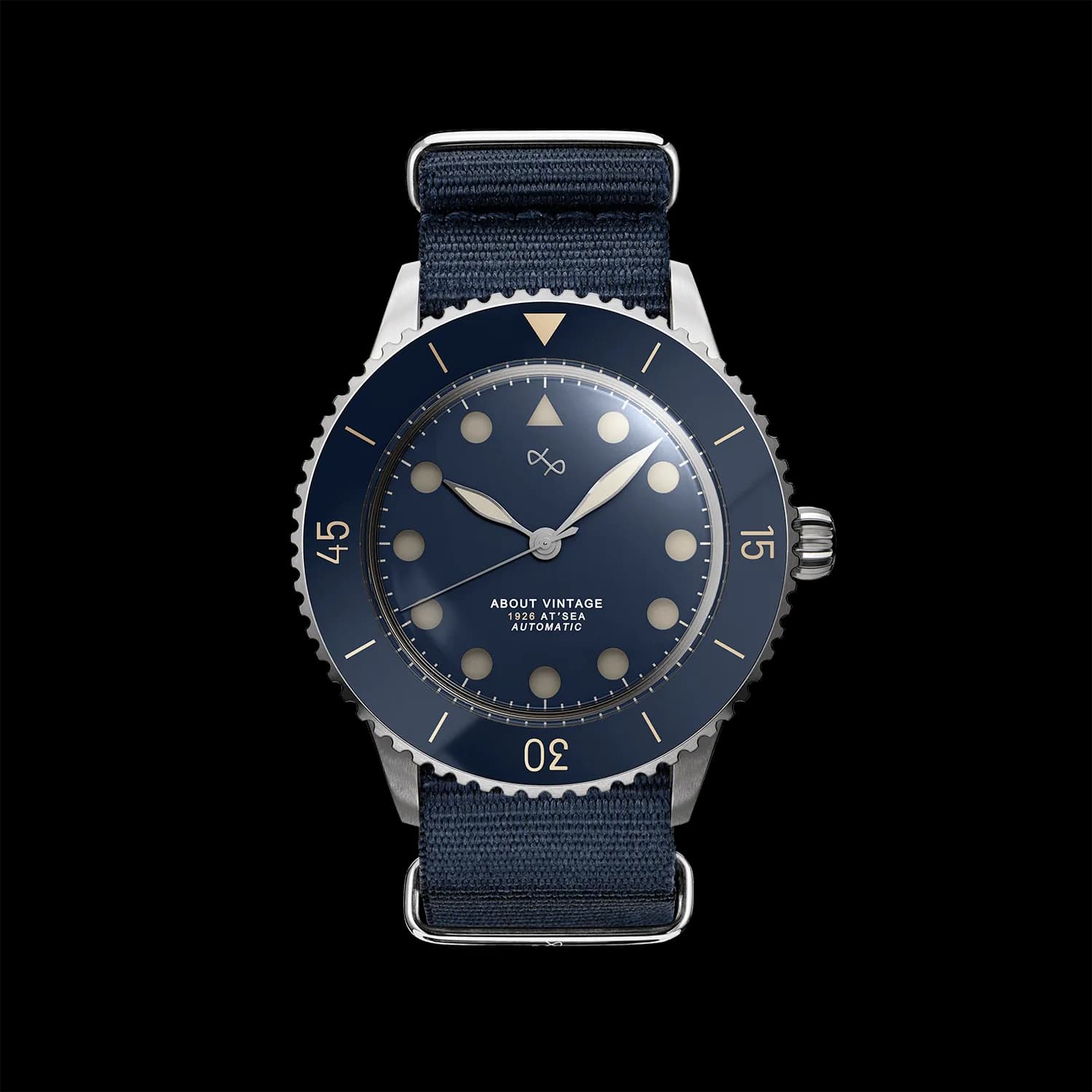1926 Automatic, Steel / Blue Vintage