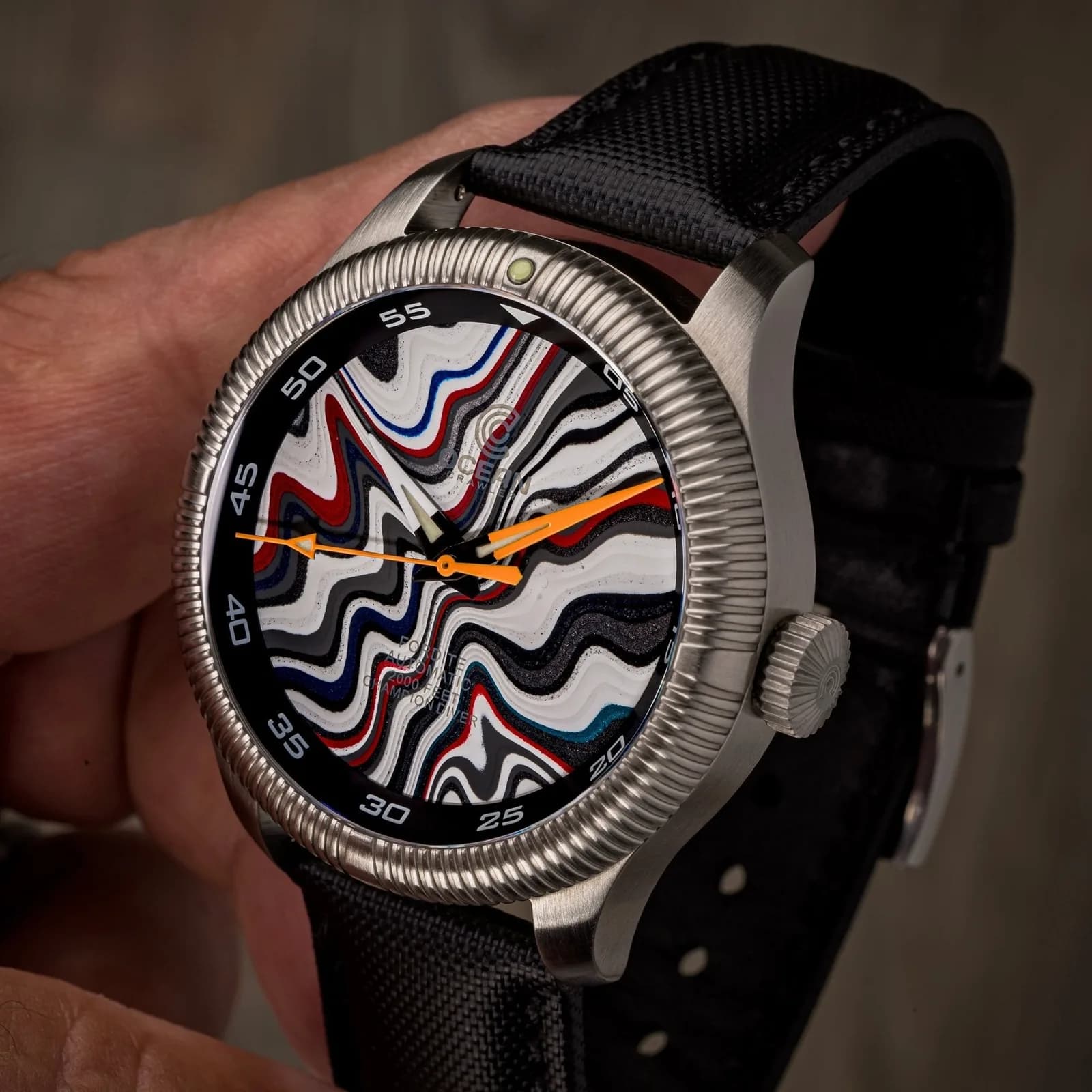 Champion Diver - Fordite - Unique Piece - American Grit