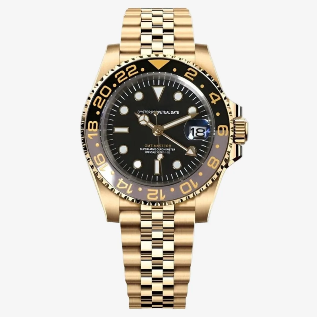 CUSTOM GMTEIKO EDITION GOLD & BLACK GMT MOD