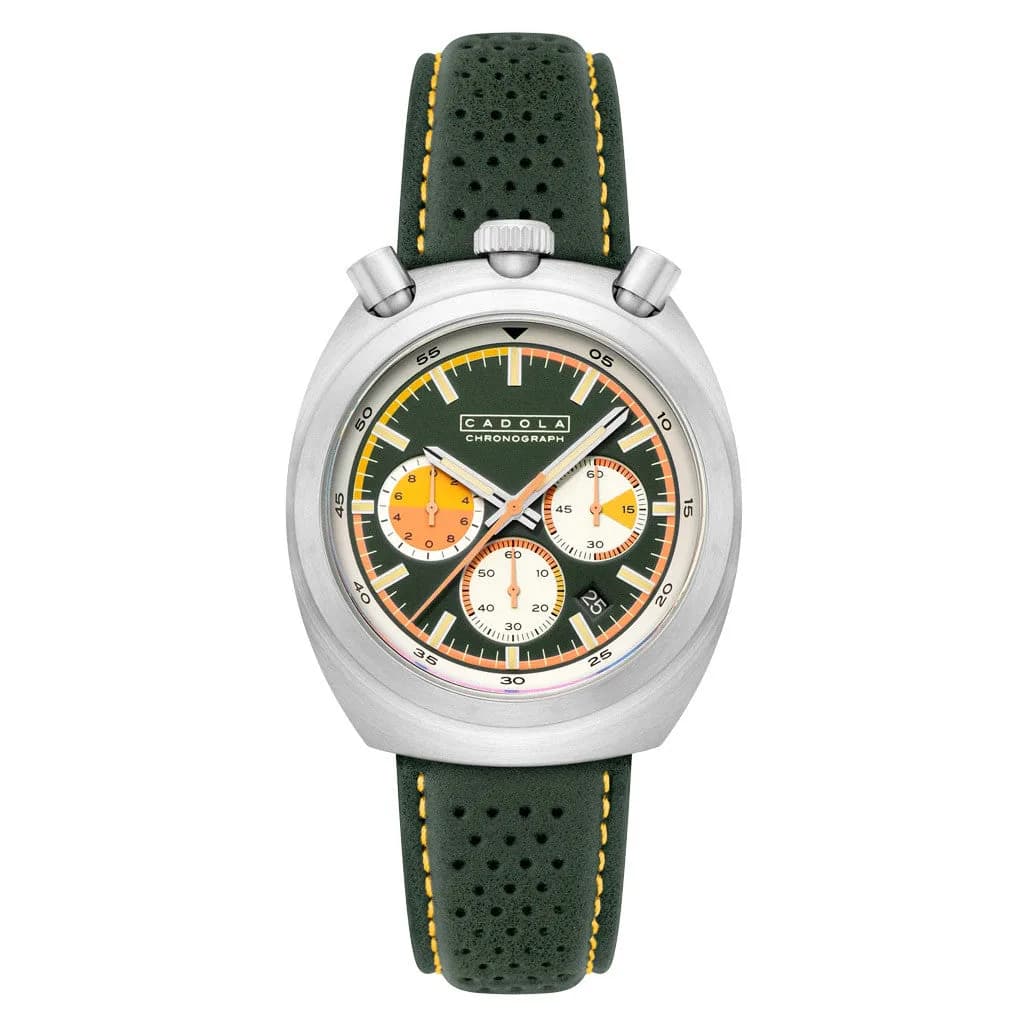 Cadola Testa Di Toro Chronograph In Speedster Green #CD-1058-03