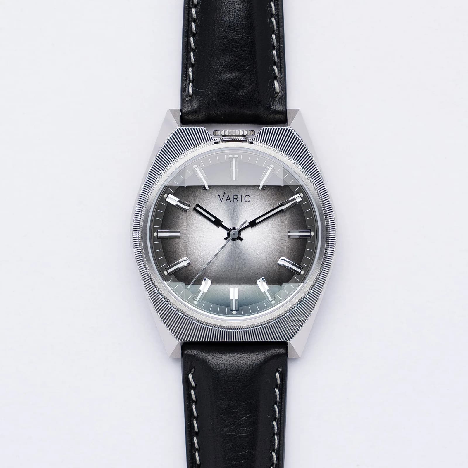 Vario Futurist Watch Sunburst Silver Fume Watch